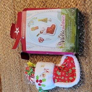 New American Girl Wellie Wishers Merry Stocking Set
